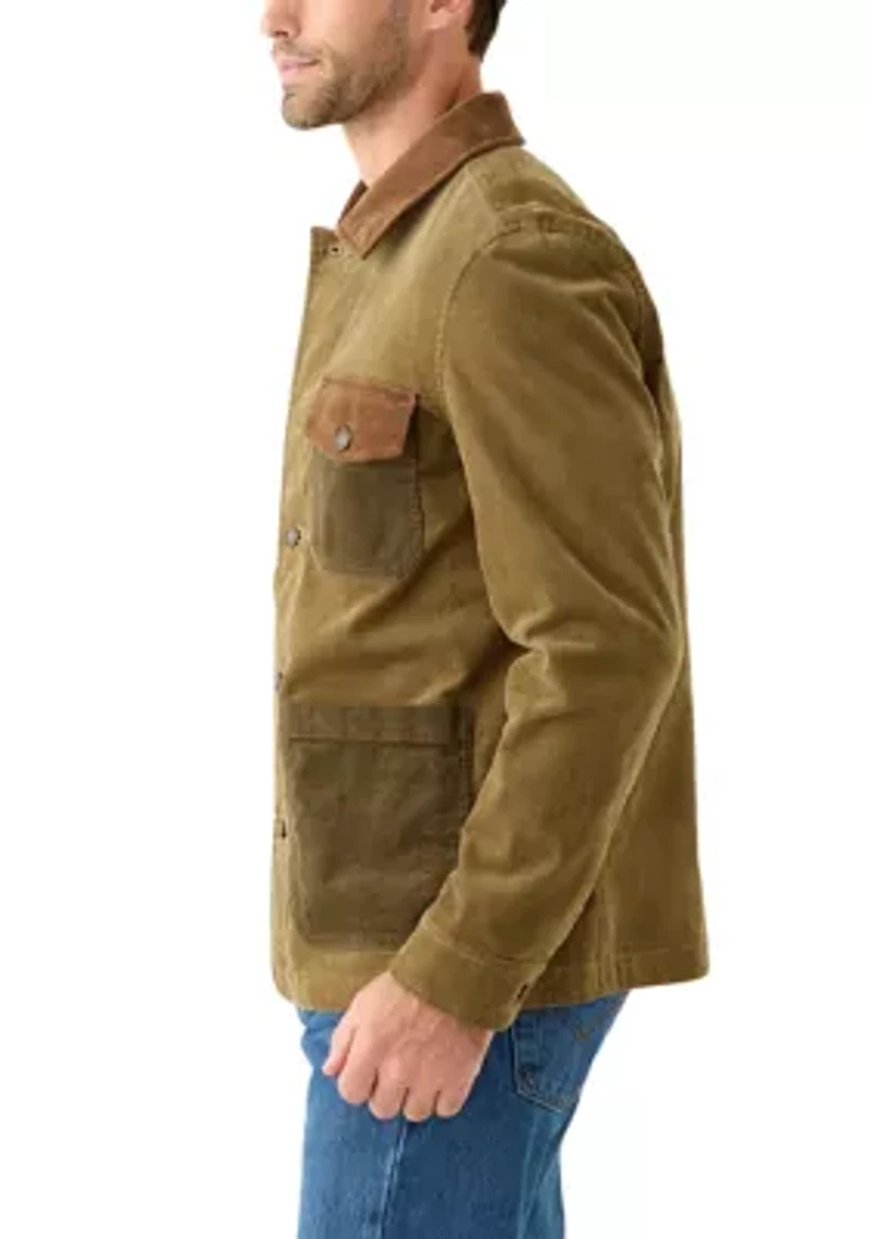 Men's Chore Coat Patterned Corduroy