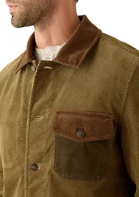 Men's Chore Coat Patterned Corduroy
