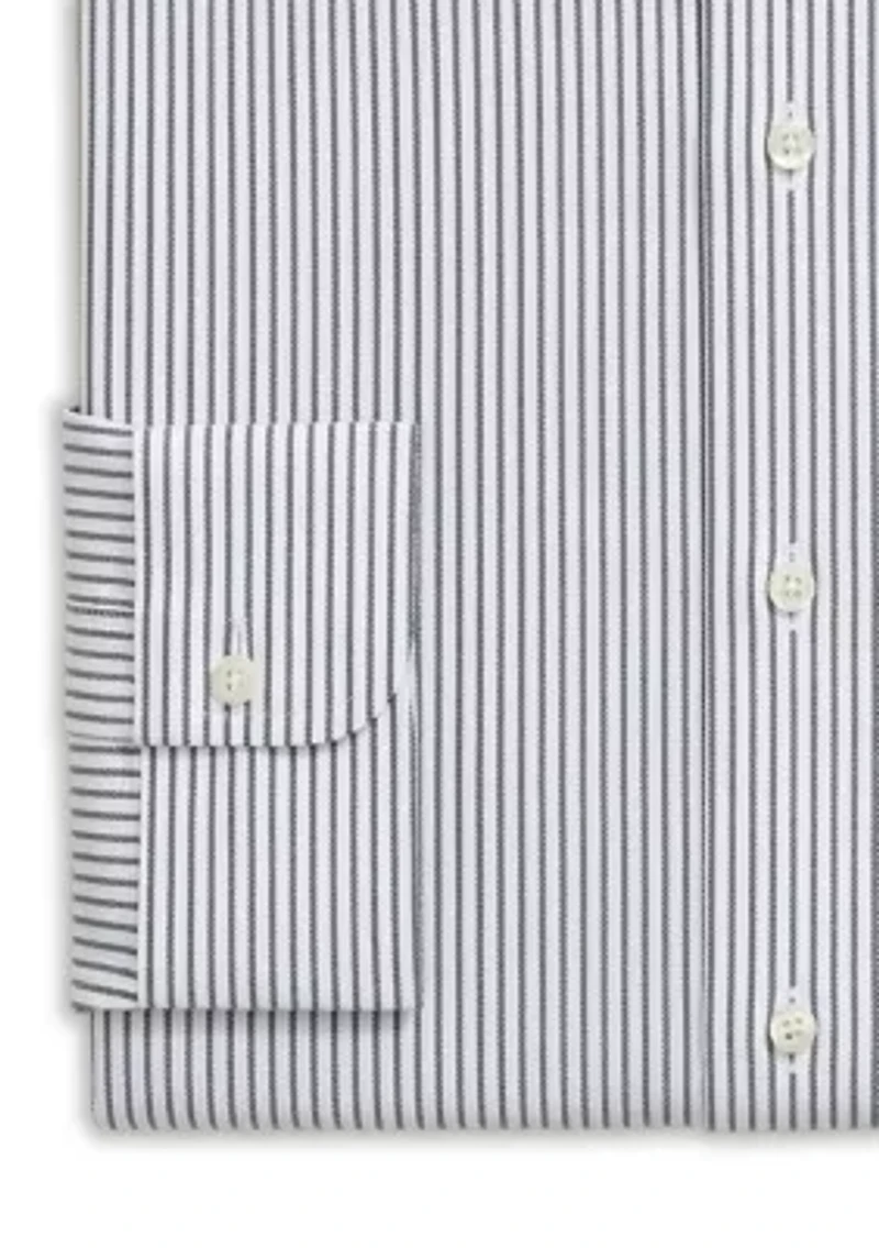 Men's Explorer Collection Twill Ainsley Collar Striped Dress Shirt