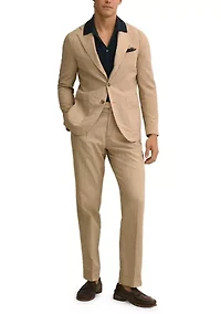 Men's Linen Suit Jacket