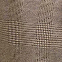 Men's Check Knit Plaid Blazer