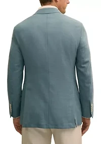 Men's Basketweave Blazer