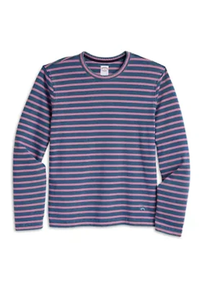 Men's Knit Indigo Mariner Striped Long Sleeve T-Shirt