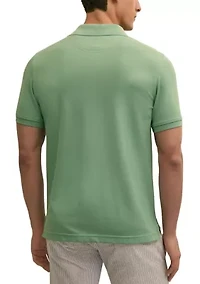 Men's Knit Supima Stretch Pique Polo Shirt