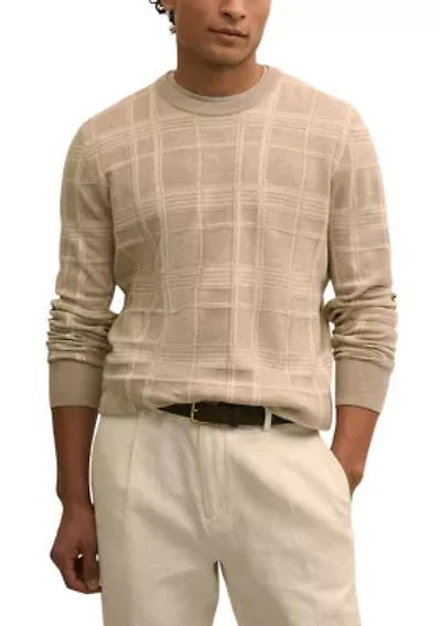 Men's Supima Cotton Crewneck Sweater