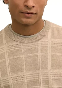 Men's Supima Cotton Crewneck Sweater