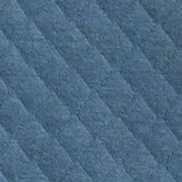 Diamond-Quilted Half-Zip Cotton Blend