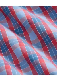 Men's Novelty Plaid Button Down Shirt