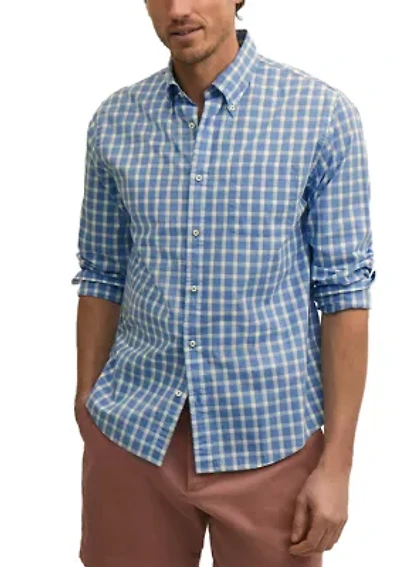 Men's Poplin Novelty Long Sleeve Shirt