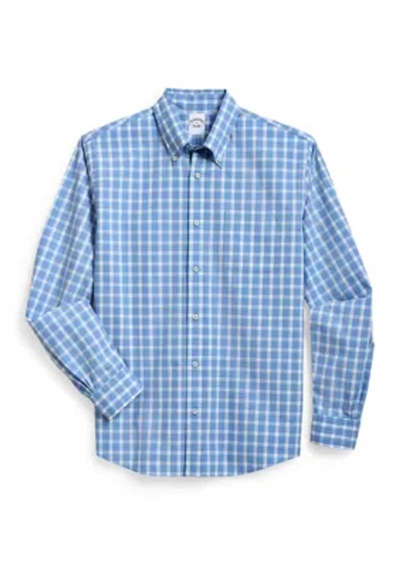 Men's Poplin Novelty Long Sleeve Shirt