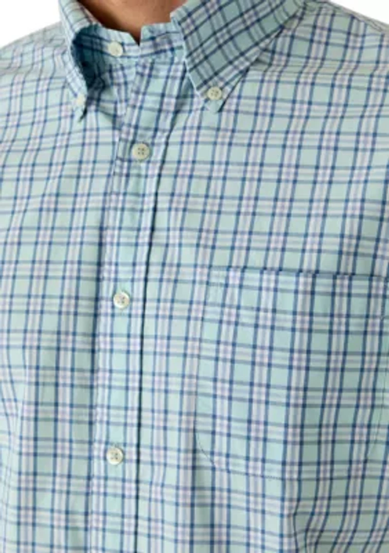 Men's Poplin Novelty Short Sleeve Shirt