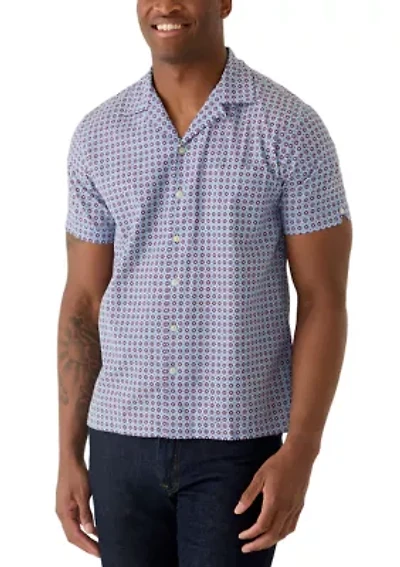 Men's Linen Camp Short Sleeve Shirt