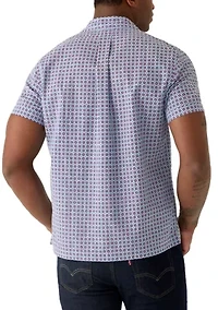 Men's Linen Camp Short Sleeve Shirt