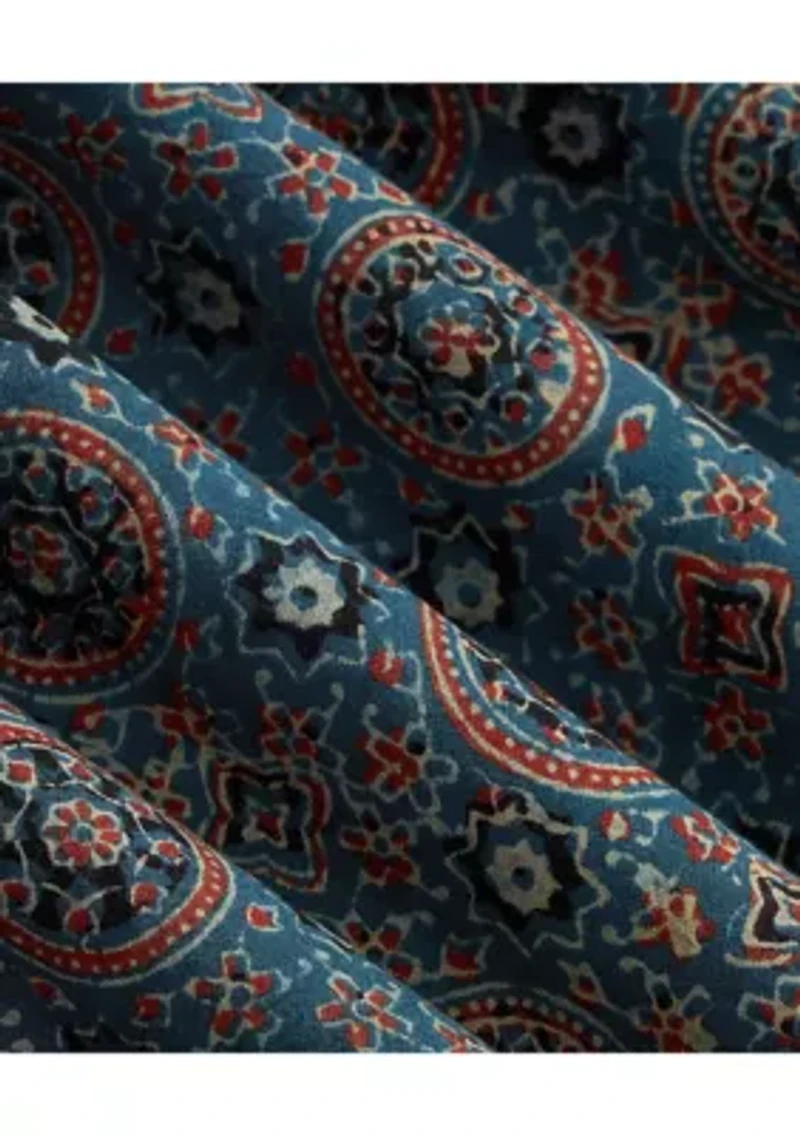 Men's Block Print Multi Short Sleeve Shirt