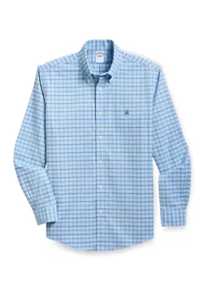 Men's Oxford Plaid Shirt