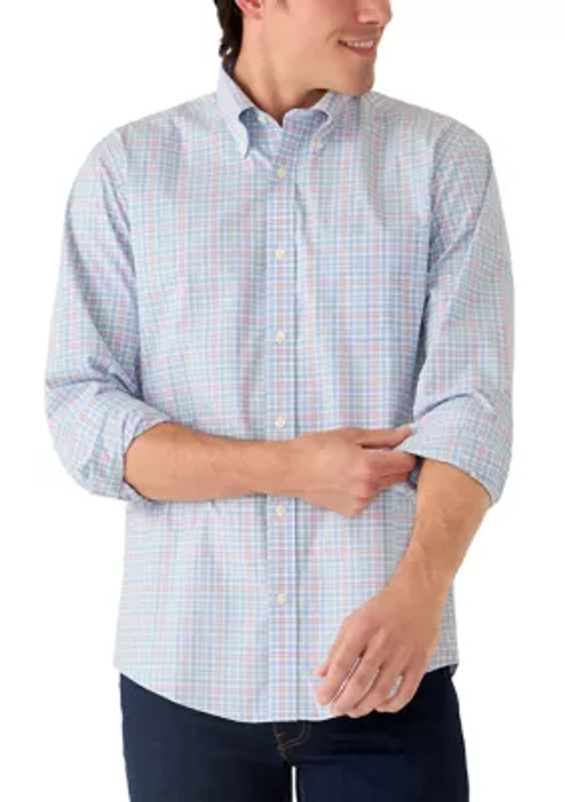 Men's Broadcloth Novelty Long Sleeve Shirt
