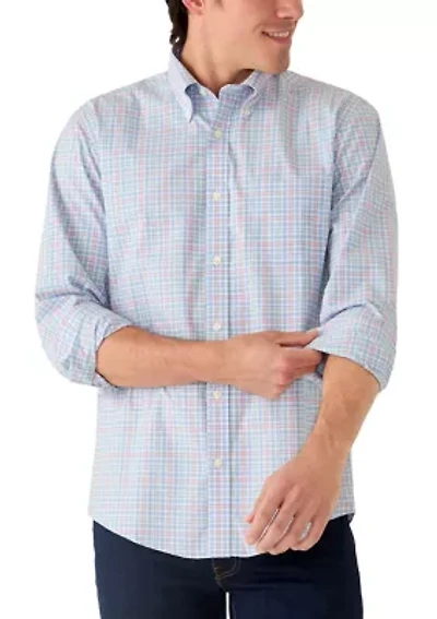Men's Broadcloth Novelty Long Sleeve Shirt