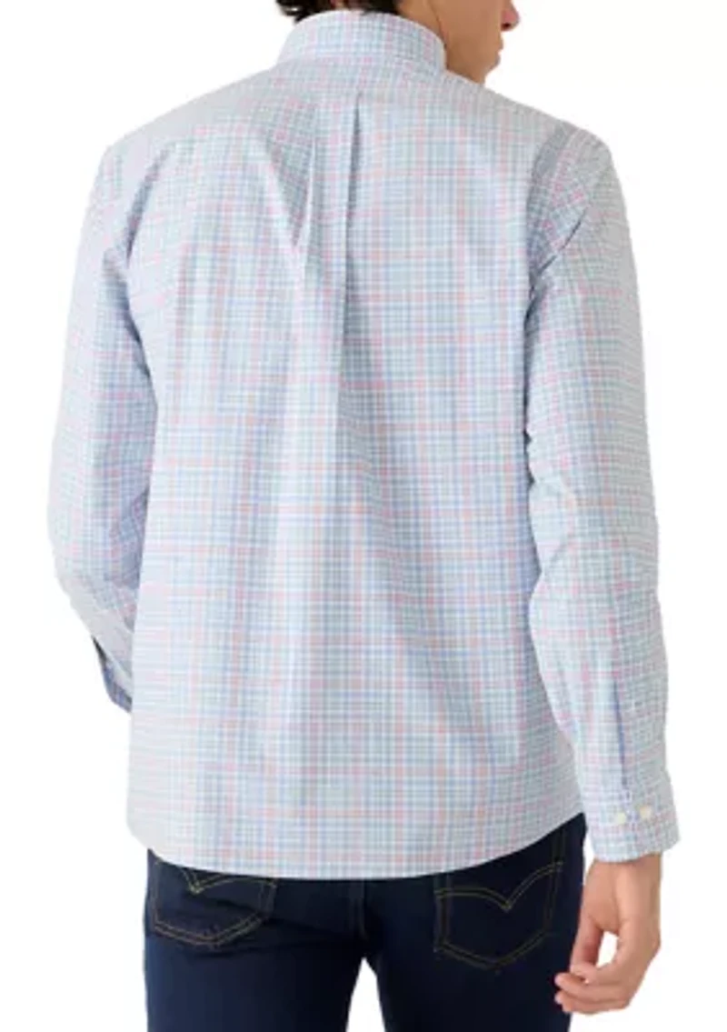 Men's Broadcloth Novelty Long Sleeve Shirt
