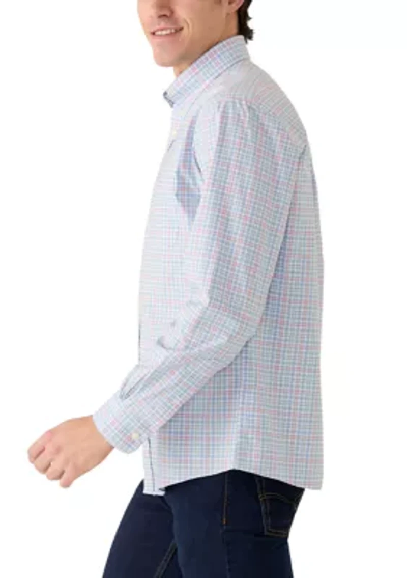 Men's Broadcloth Novelty Long Sleeve Shirt