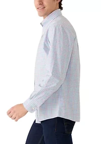 Men's Broadcloth Novelty Long Sleeve Shirt