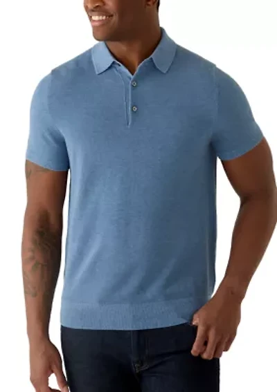 Men's Pique Short Sleeve Polo Shirt