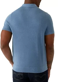 Men's Pique Short Sleeve Polo Shirt