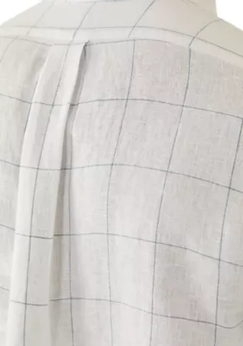 Men's Linen Novelty Long Sleeve Shirt