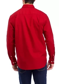 Long Sleeve Oxford Shirt