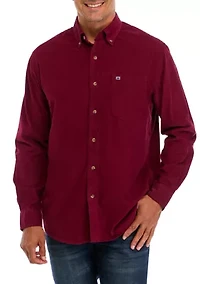Long Sleeve Corduroy Shirt