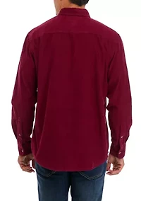 Long Sleeve Corduroy Shirt