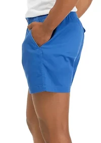 6" Twill Deck Shorts