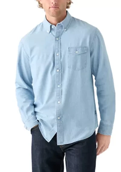 Long Sleeve Chambray Shirt