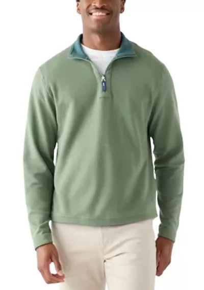 Reversible Quarter Zip Pullover