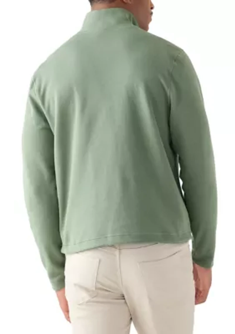 Reversible Quarter Zip Pullover