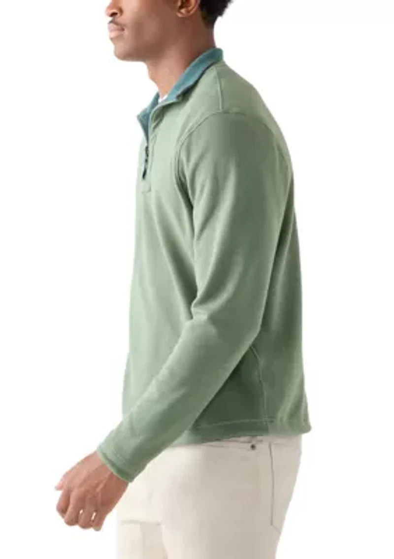 Reversible Quarter Zip Pullover