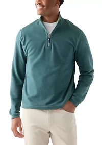 Reversible Quarter Zip Pullover