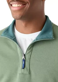 Reversible Quarter Zip Pullover