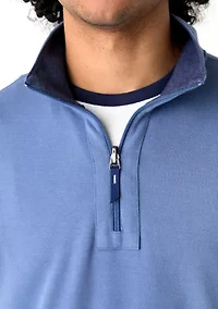 Reversible Quarter Zip Pullover