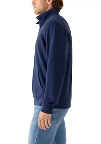 Quarter Placket Sweatshirt