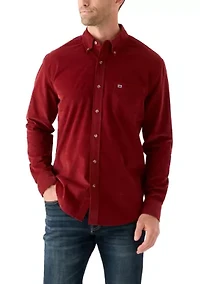 Long Sleeve Corduroy Shirt