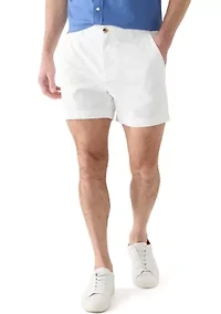 Solid Twill Shorts
