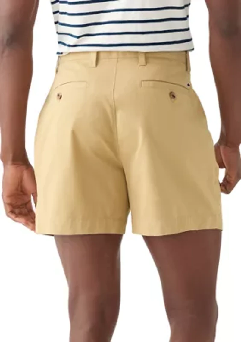 Solid Twill Shorts