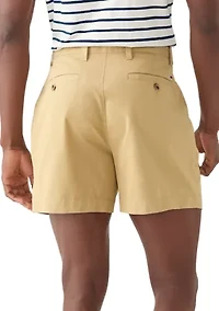 Solid Twill Shorts