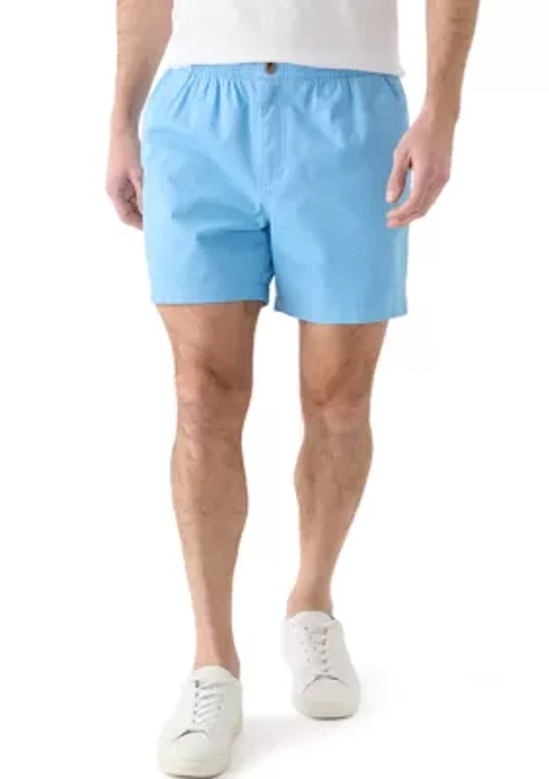 6" Twill Deck Shorts
