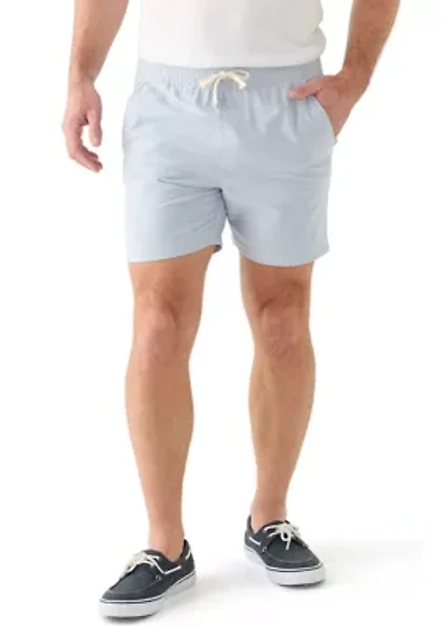 6" Oxford Deck Shorts