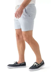 6" Oxford Deck Shorts