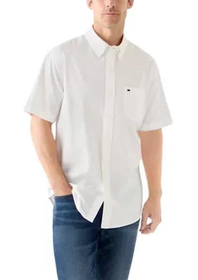 Men's Washed Oxford Shirt