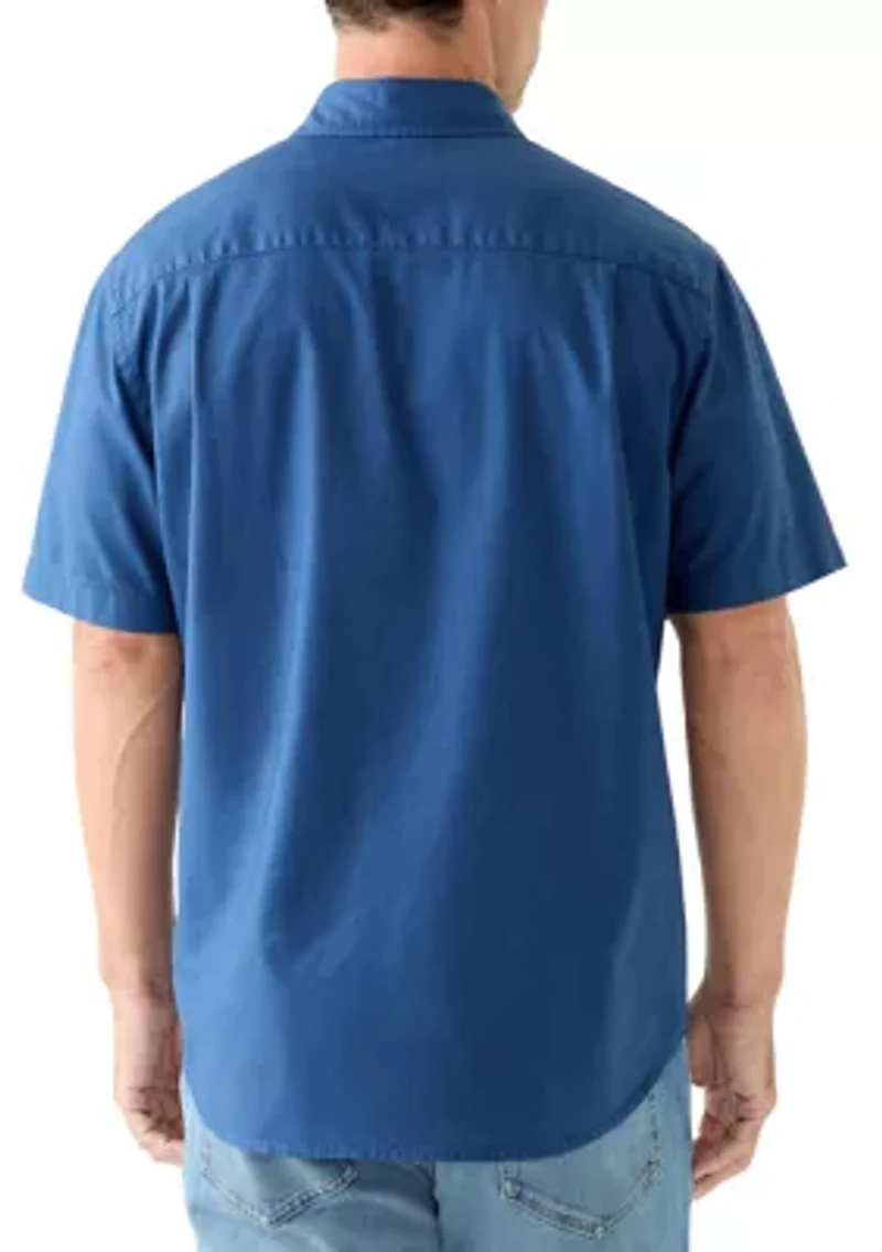 Men's Washed Oxford Shirt