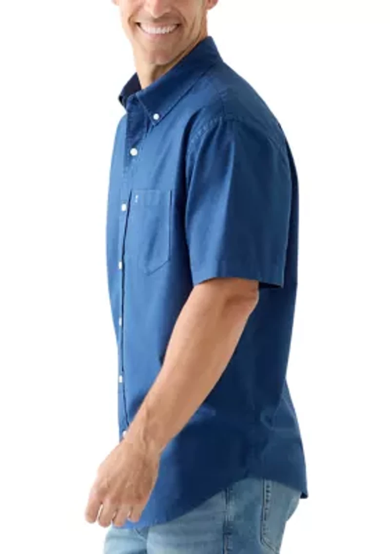 Men's Washed Oxford Shirt