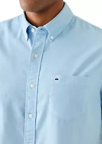 Men's Washed Oxford Shirt